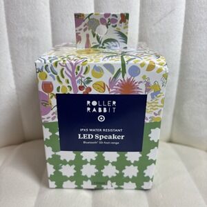 Roller Rabbit X Target Exclusive BlueTooth Vacation LED Speaker NEW